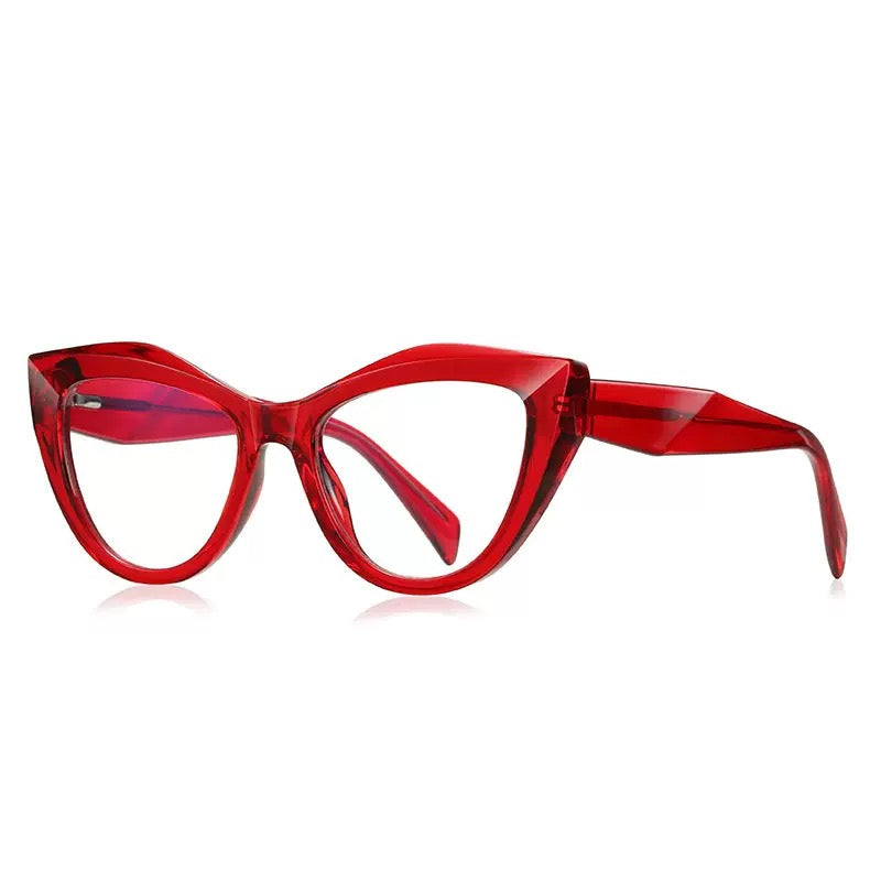 Fashion cat eye eyeglasses blue light blocking eyewear