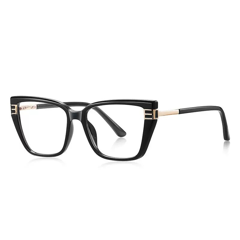 Cat-eye glasses frames in tortoiseshell