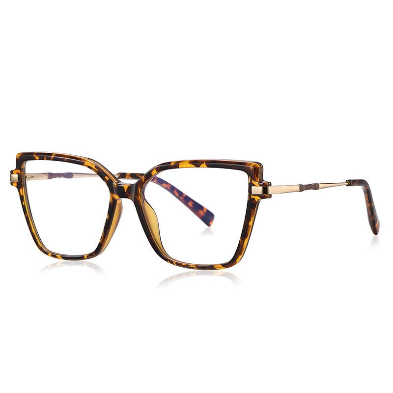 Oversized Cat-Eye Blue Light Blocking Glasses